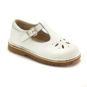 559 - White Sahara Leather Strap for Toddler/Boy/Girl by London Kids
