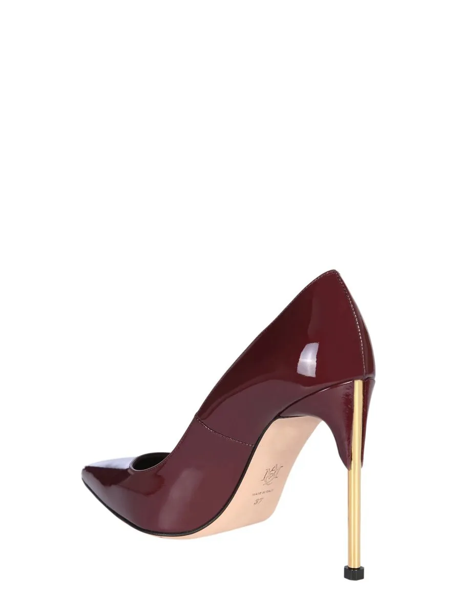 Alexander McQueen Glossy Gold Pumps