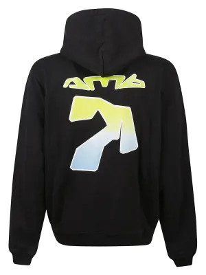 AMBUSH Back Gradation Graphic Hoodie Tap Shoe