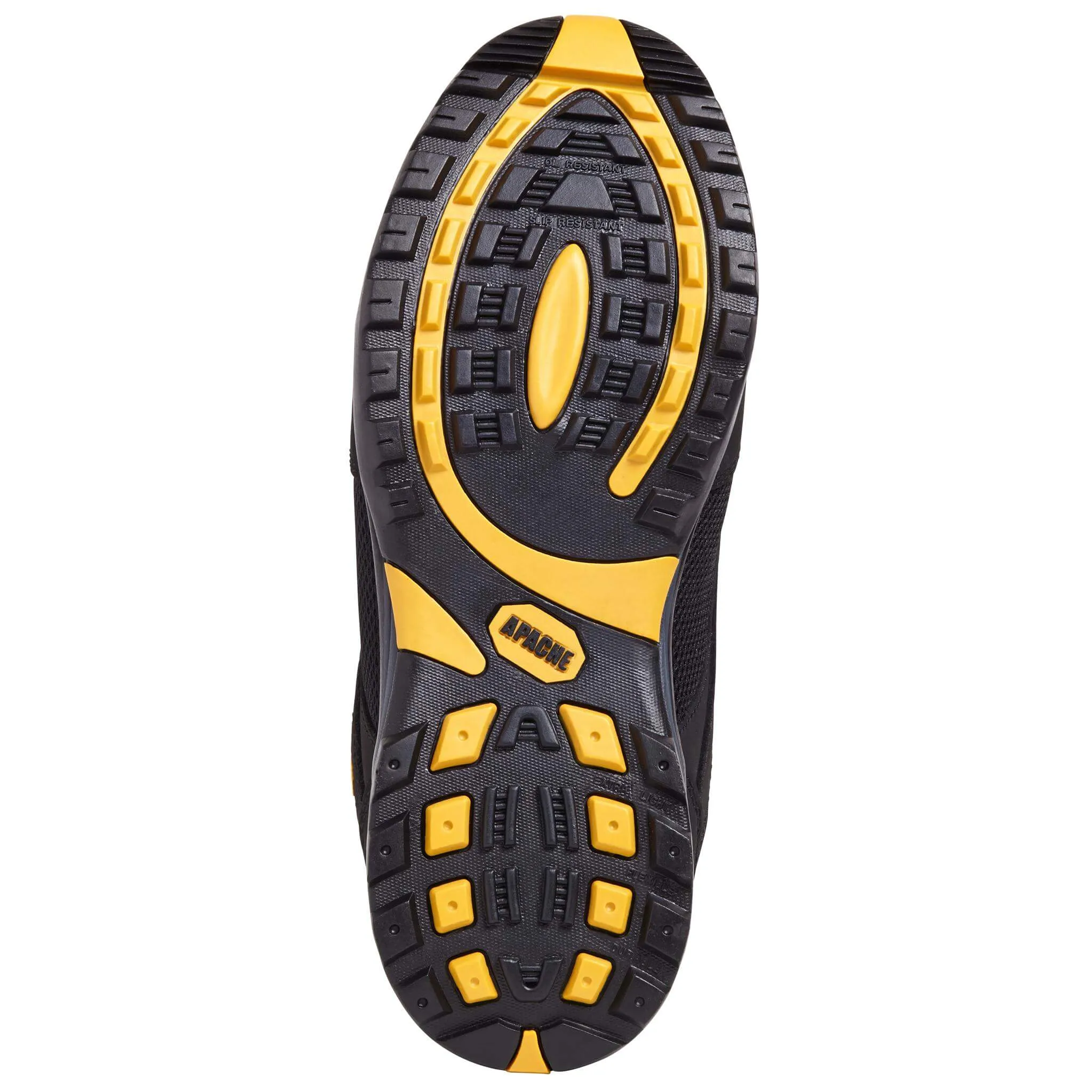 Apache AP318SM Black Safety Trainers
