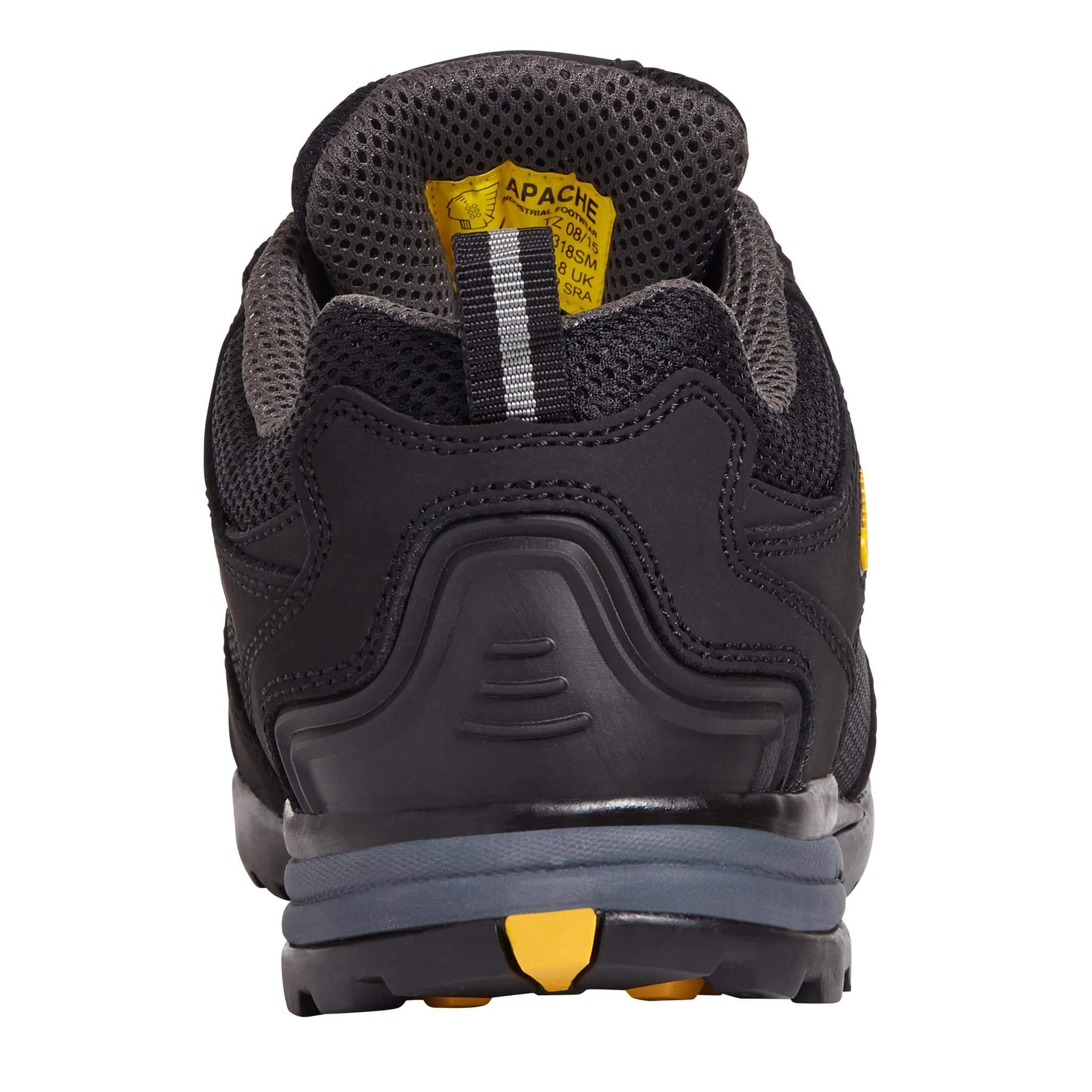Apache AP318SM Black Safety Trainers
