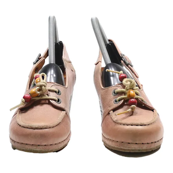 ART Wedge Heels Pink Leather Womens UK 5