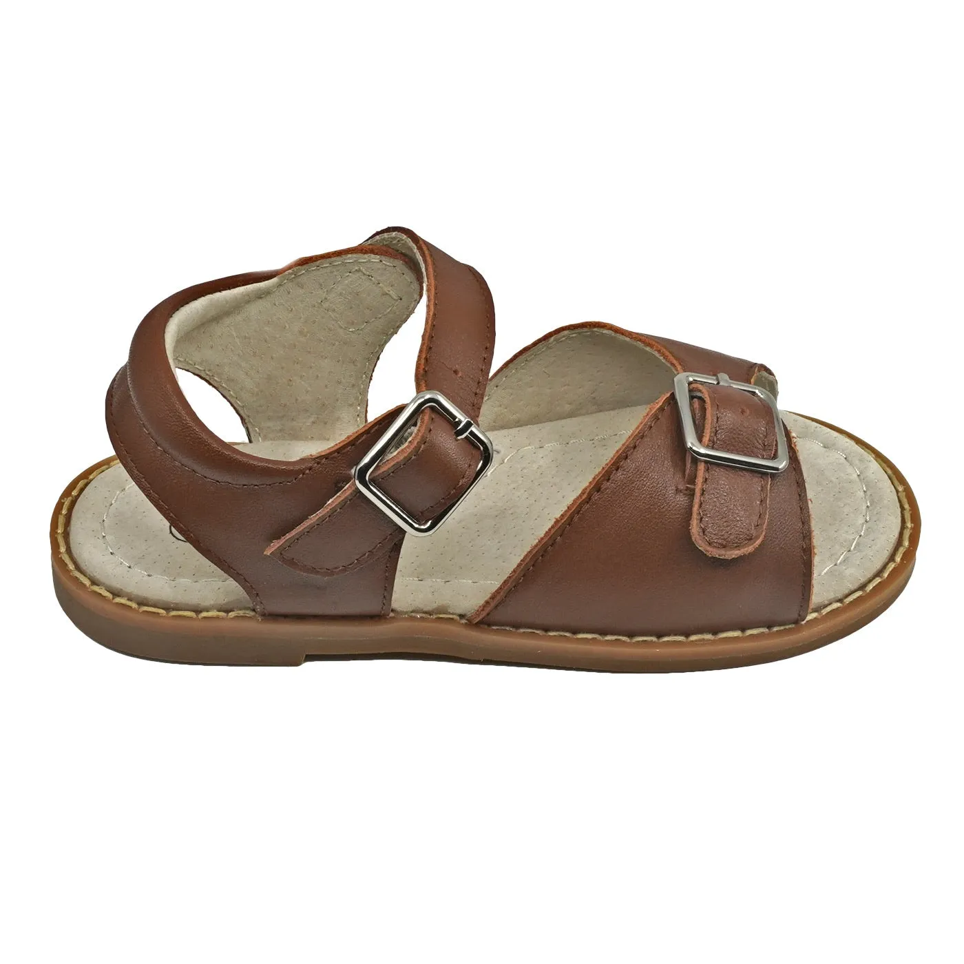 Atti and Anna Chris Sandal Light Chocolate Brown