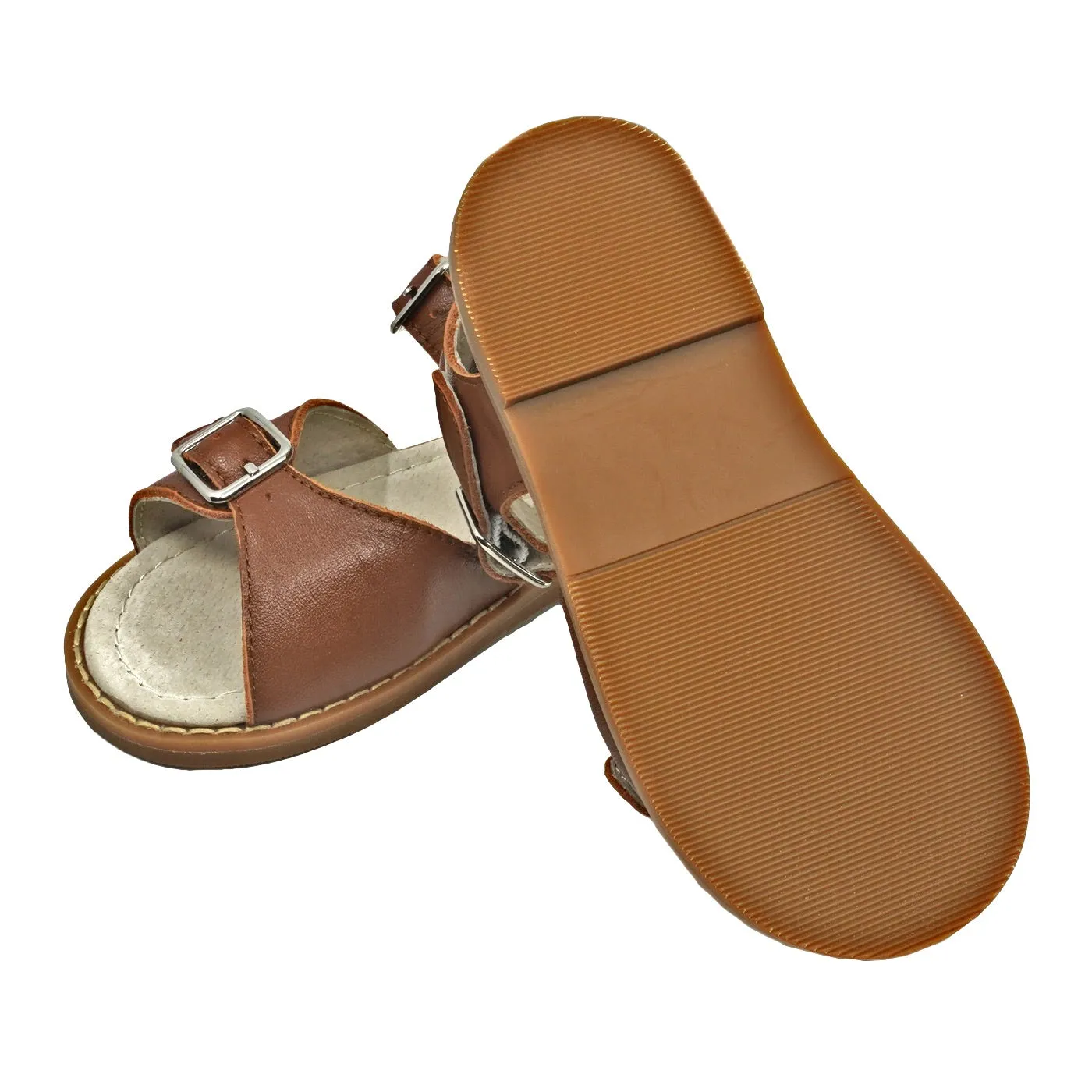 Atti and Anna Chris Sandal Light Chocolate Brown