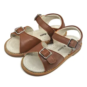 Atti and Anna Chris Sandal Light Chocolate Brown