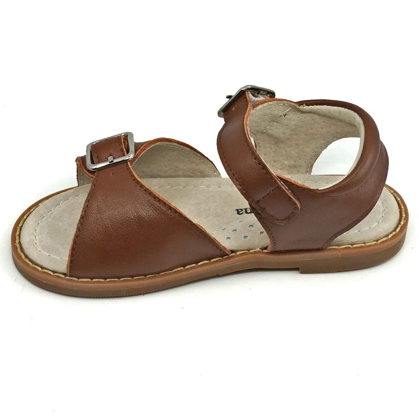Atti and Anna Chris Sandal Light Chocolate Brown