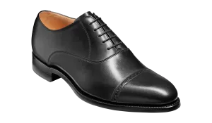 Barker Burford  Smart toe-cap Oxford Shoe  -Black Calf