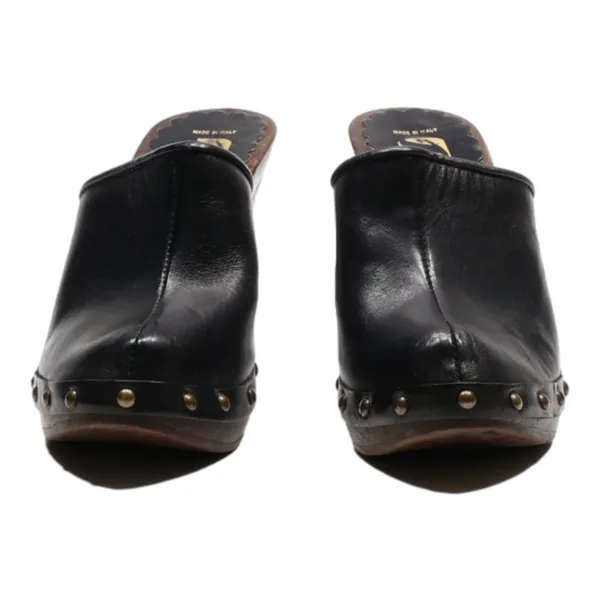BATA Mule Heels Black Synthetic Womens UK 4