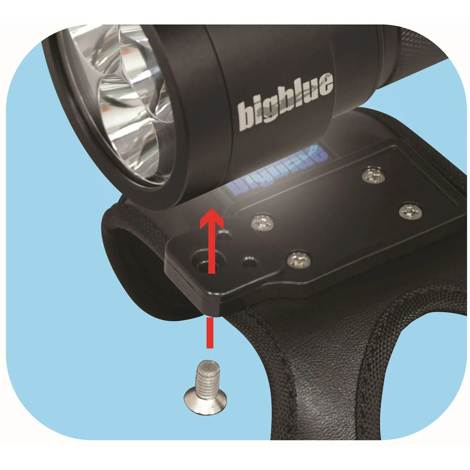 BigBlue TL2600P 2600-Lumen Narrow-Beam Tech Light