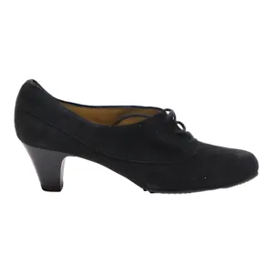 BRUNATE Pump Heels Black Leather Womens UK 4