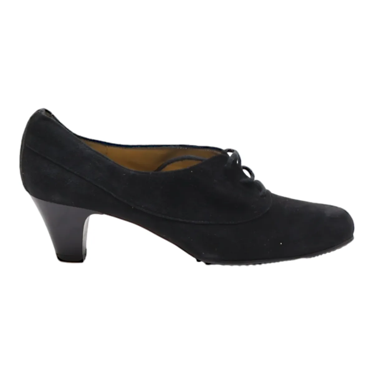 BRUNATE Pump Heels Black Leather Womens UK 4