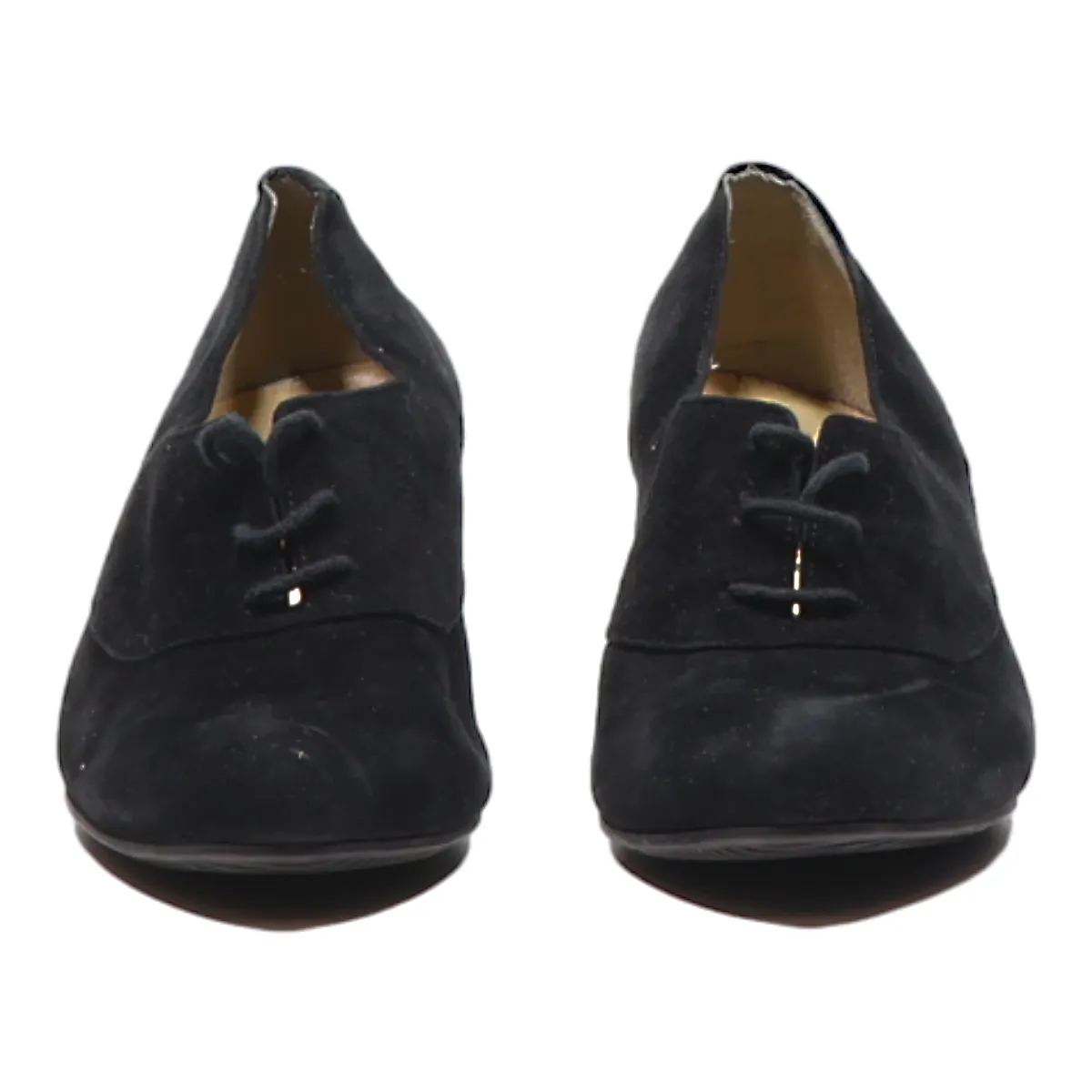 BRUNATE Pump Heels Black Leather Womens UK 4