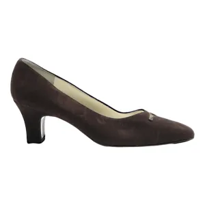 BRUNO MAGLI Pump Heels Black Suede Womens UK 6.5