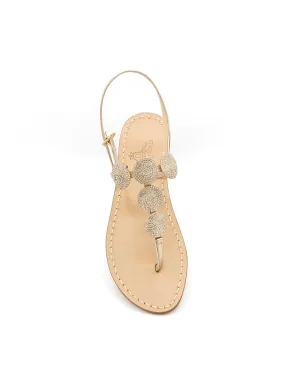 CAPRI LIGHTHOUSES GOLD SANDALS (DS965CP)