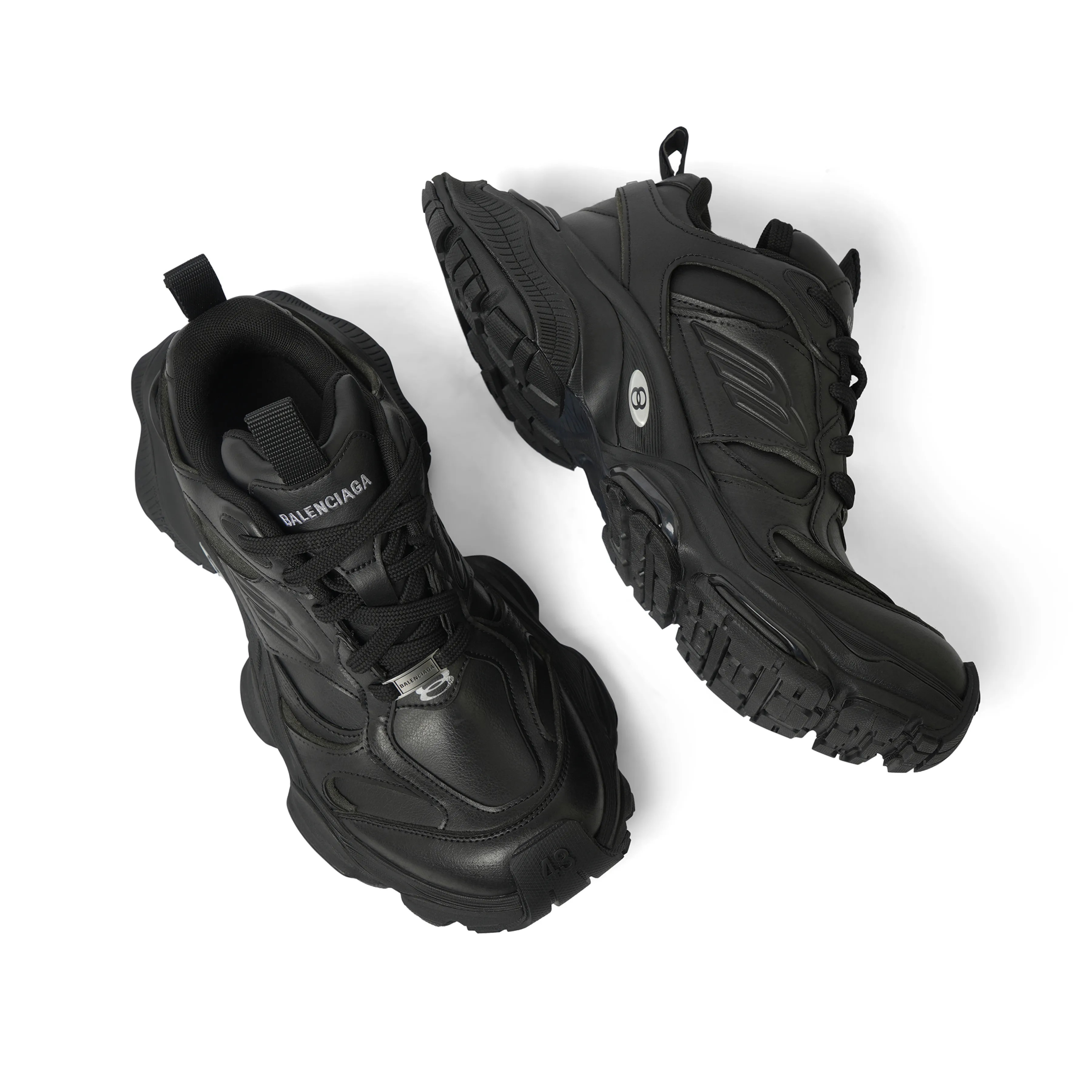 Cargo Sneaker in Black
