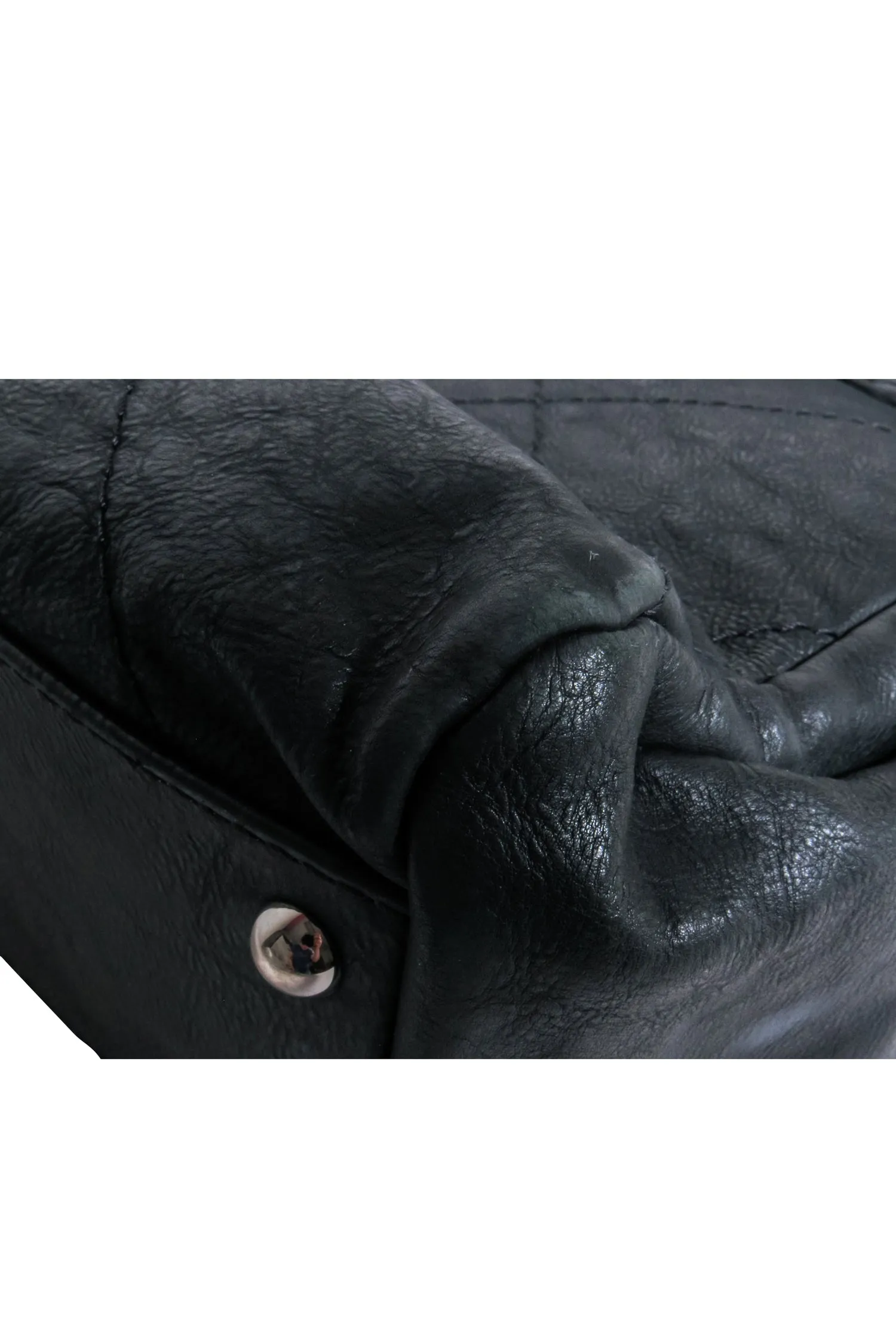 Chanel - Hamptons Accordion Flap Quilted Calfskin Shoulder Bag