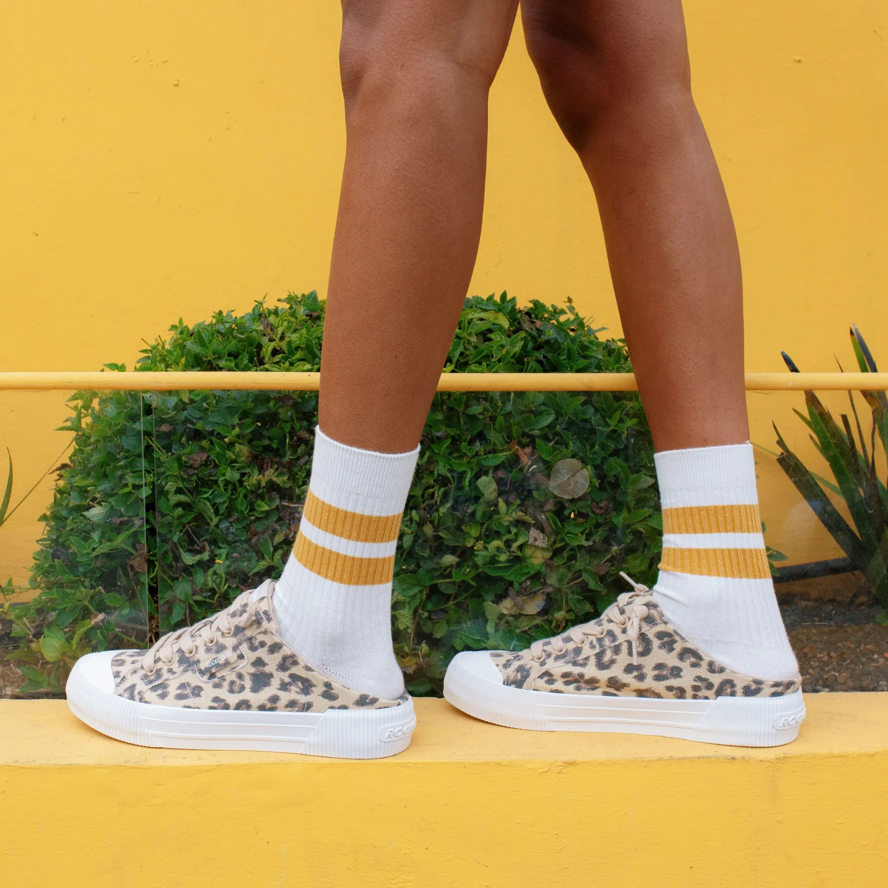 Cheery Leopard Mule Sneaker