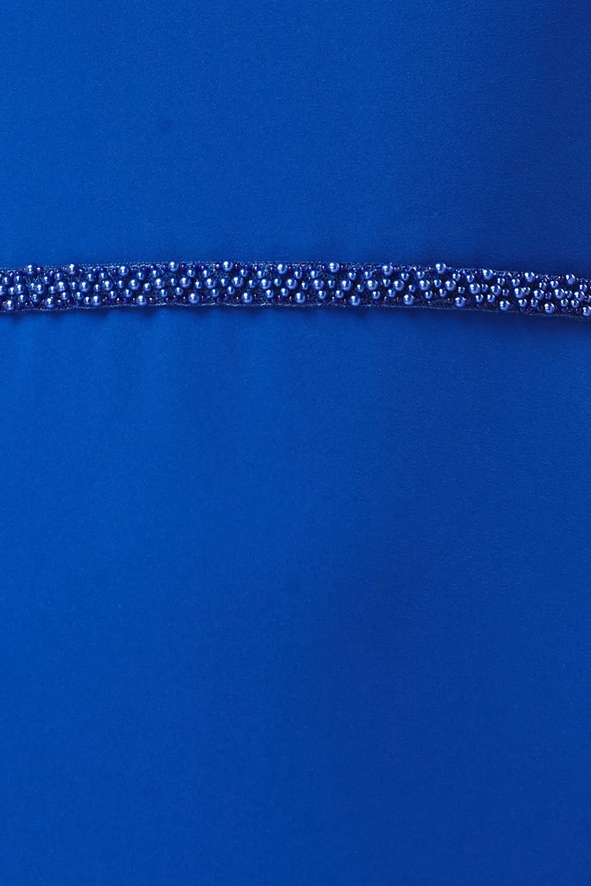 Crepe Beaded Gown
