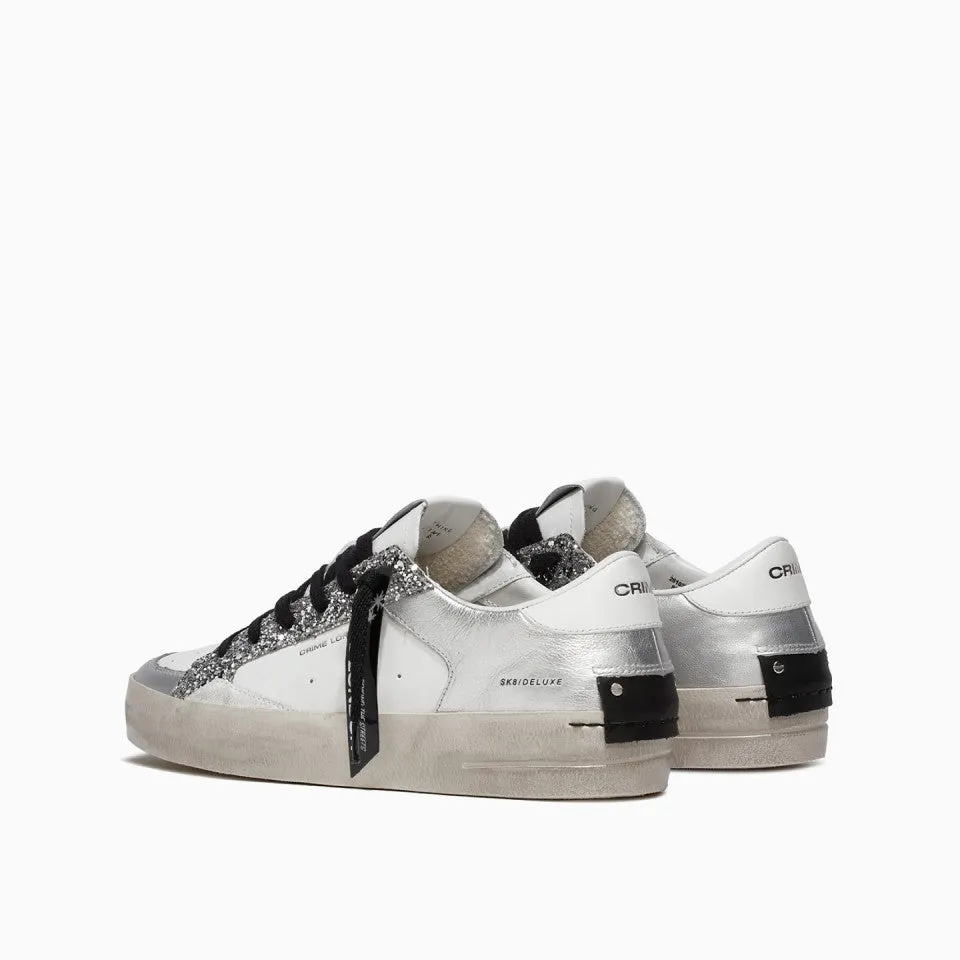 Crime London SK8 DELUXE SILVER GLAM
