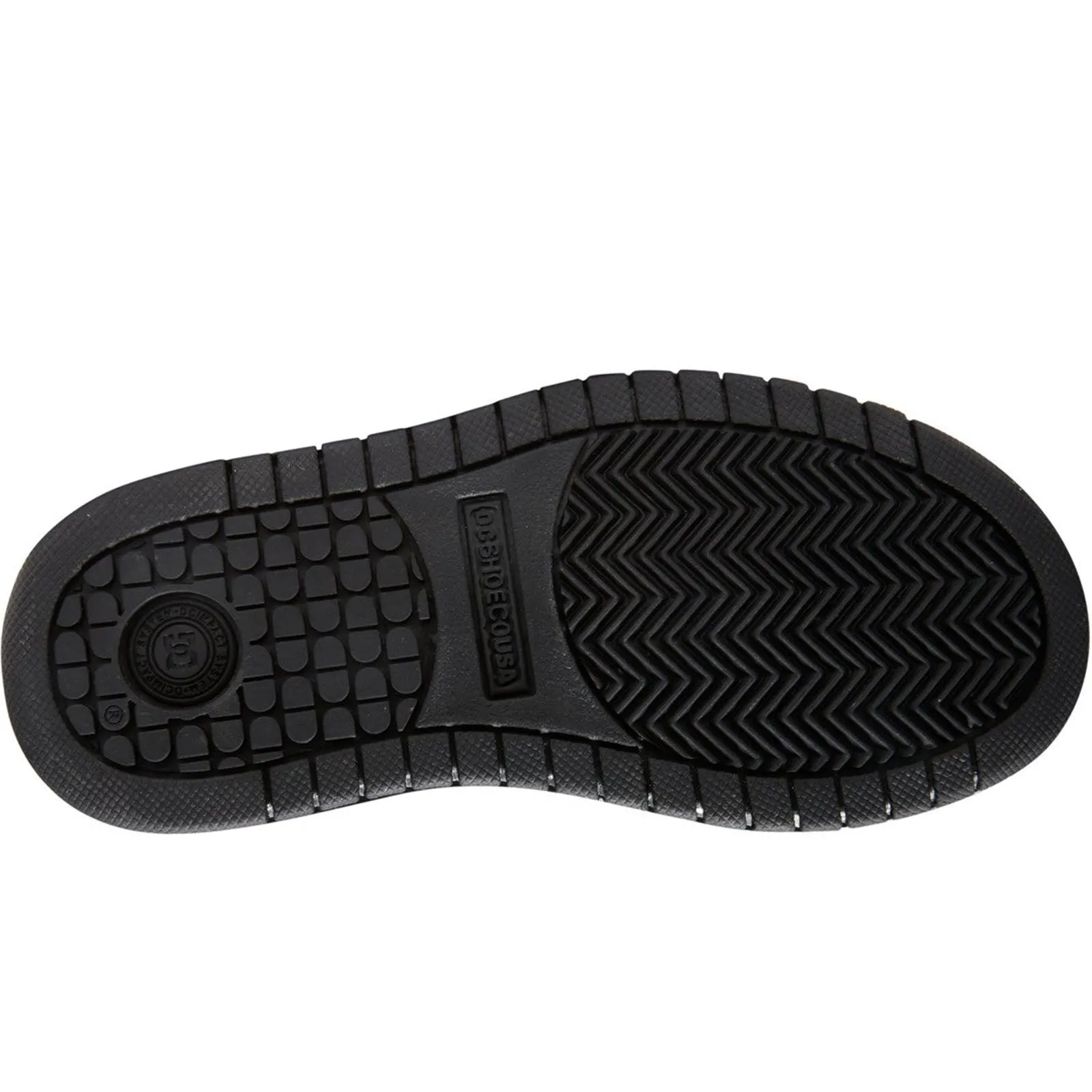 DC Shoes Kids Court Graffik Leather Chunky Trainers