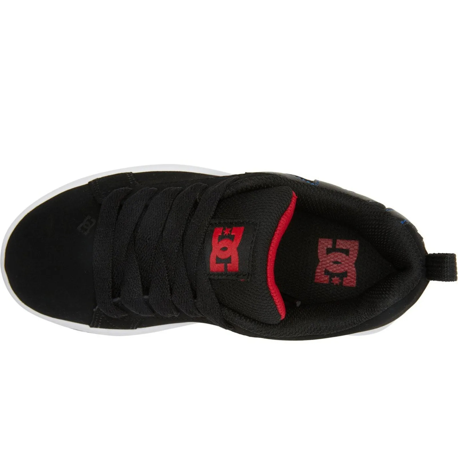DC Shoes Kids Court Graffik Leather Chunky Trainers