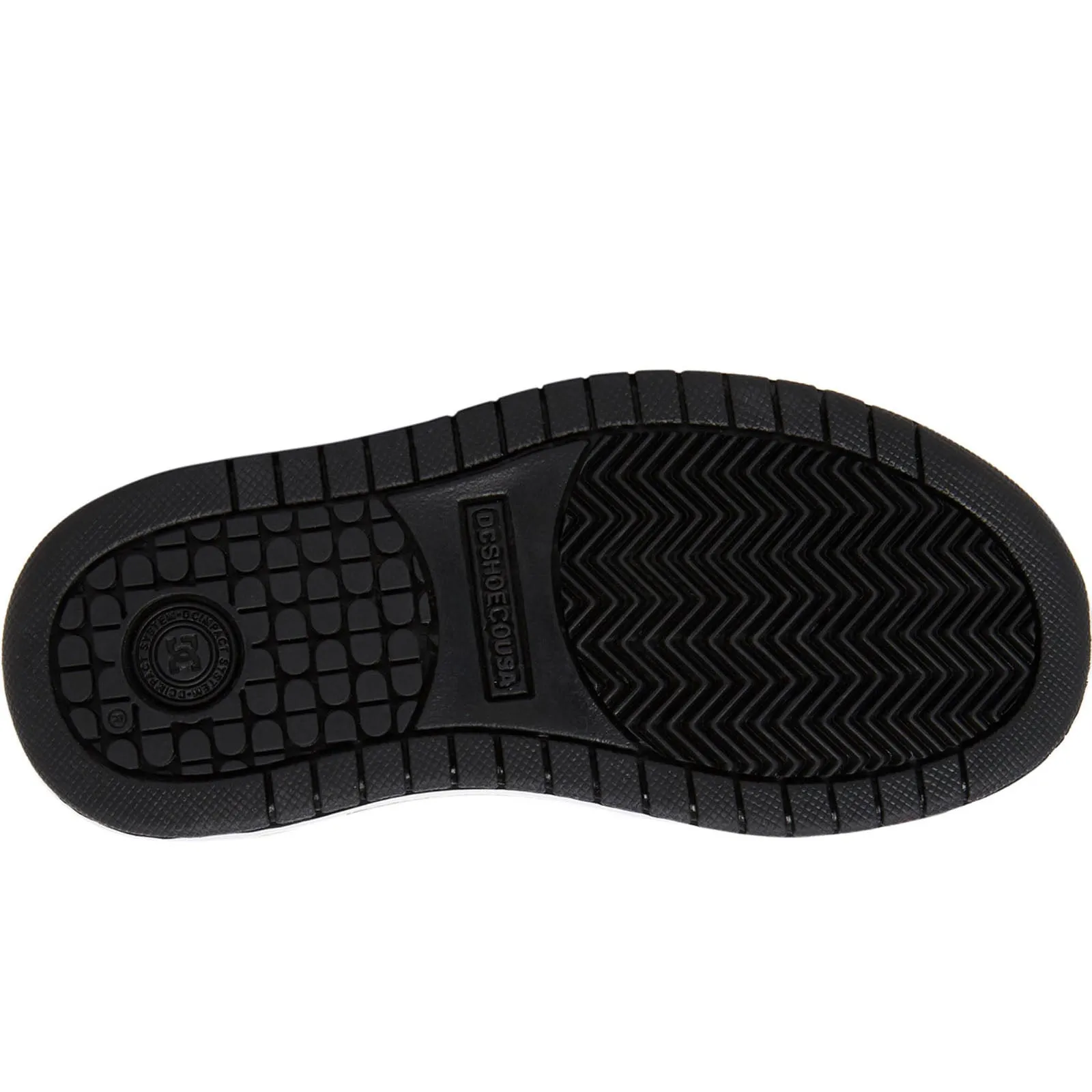 DC Shoes Kids Court Graffik Leather Chunky Trainers