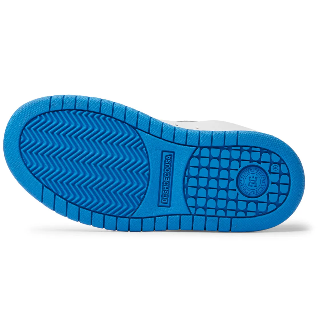 DC Shoes Kids Court Graffik Leather Chunky Trainers