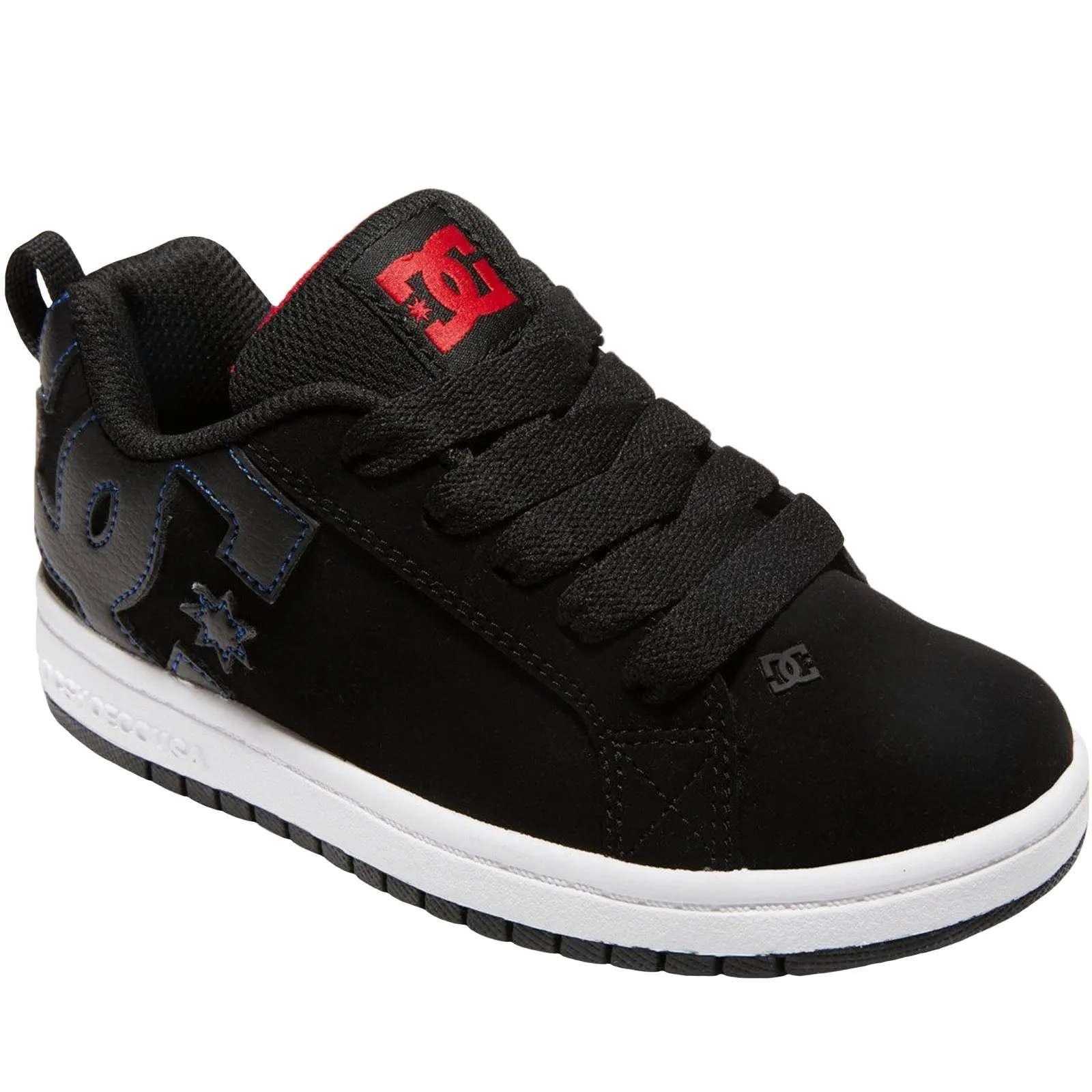 DC Shoes Kids Court Graffik Leather Chunky Trainers