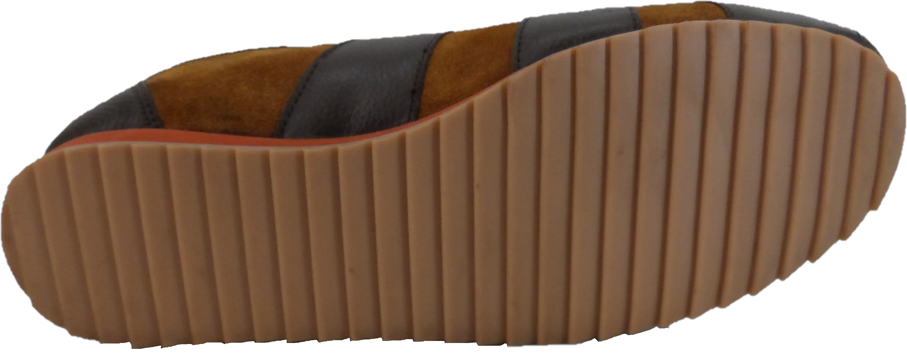 Delicous Junction Mens Brown Chad Trainers