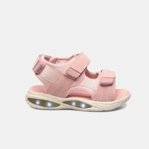En-Fant Kids Light Up Sandals - Misty Rose