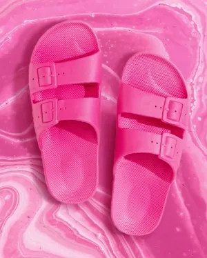 Freedom Moses - Happy Pink Sliders