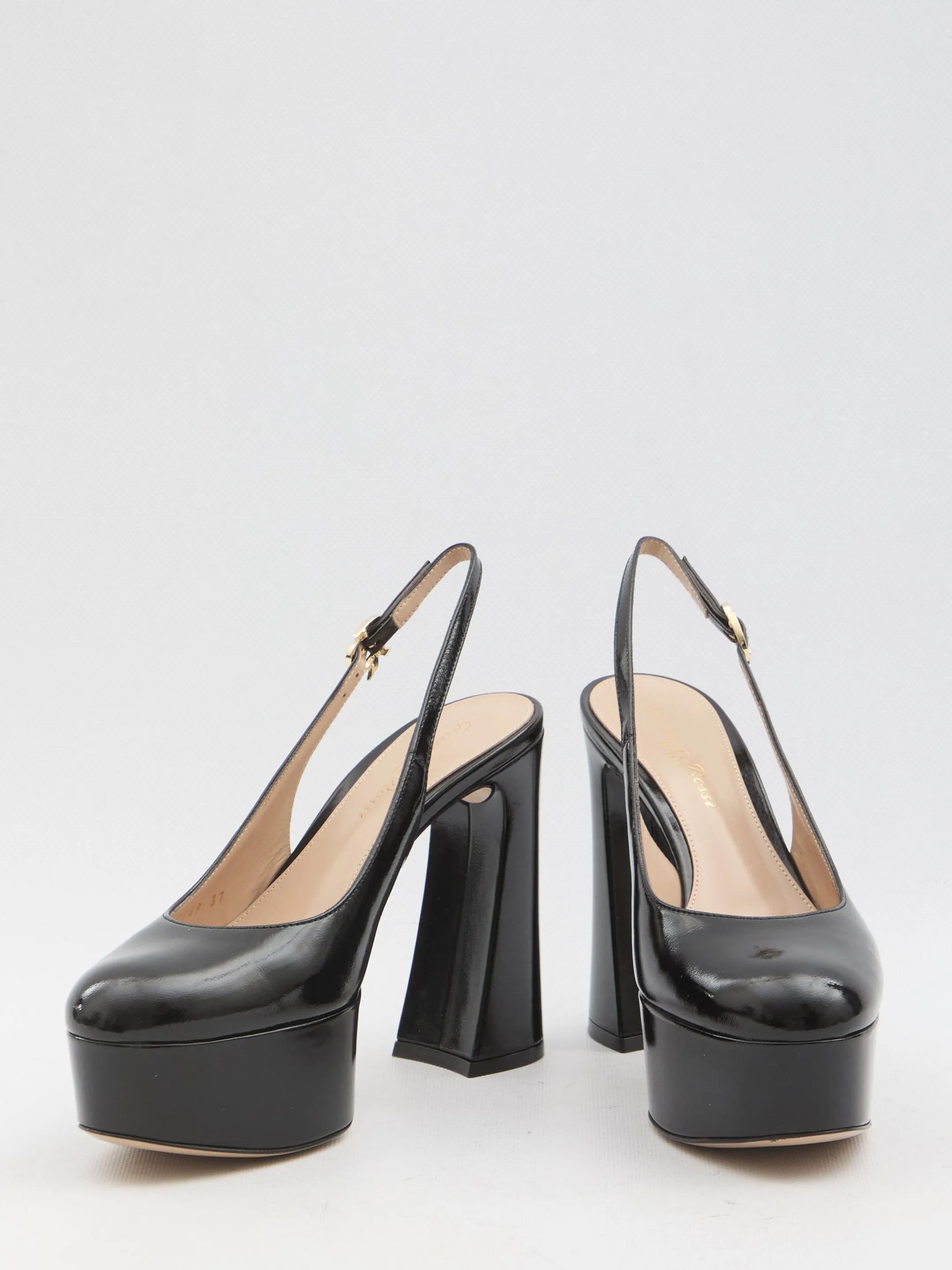 Gianvito Rossi Bessie Slingback Pumps
