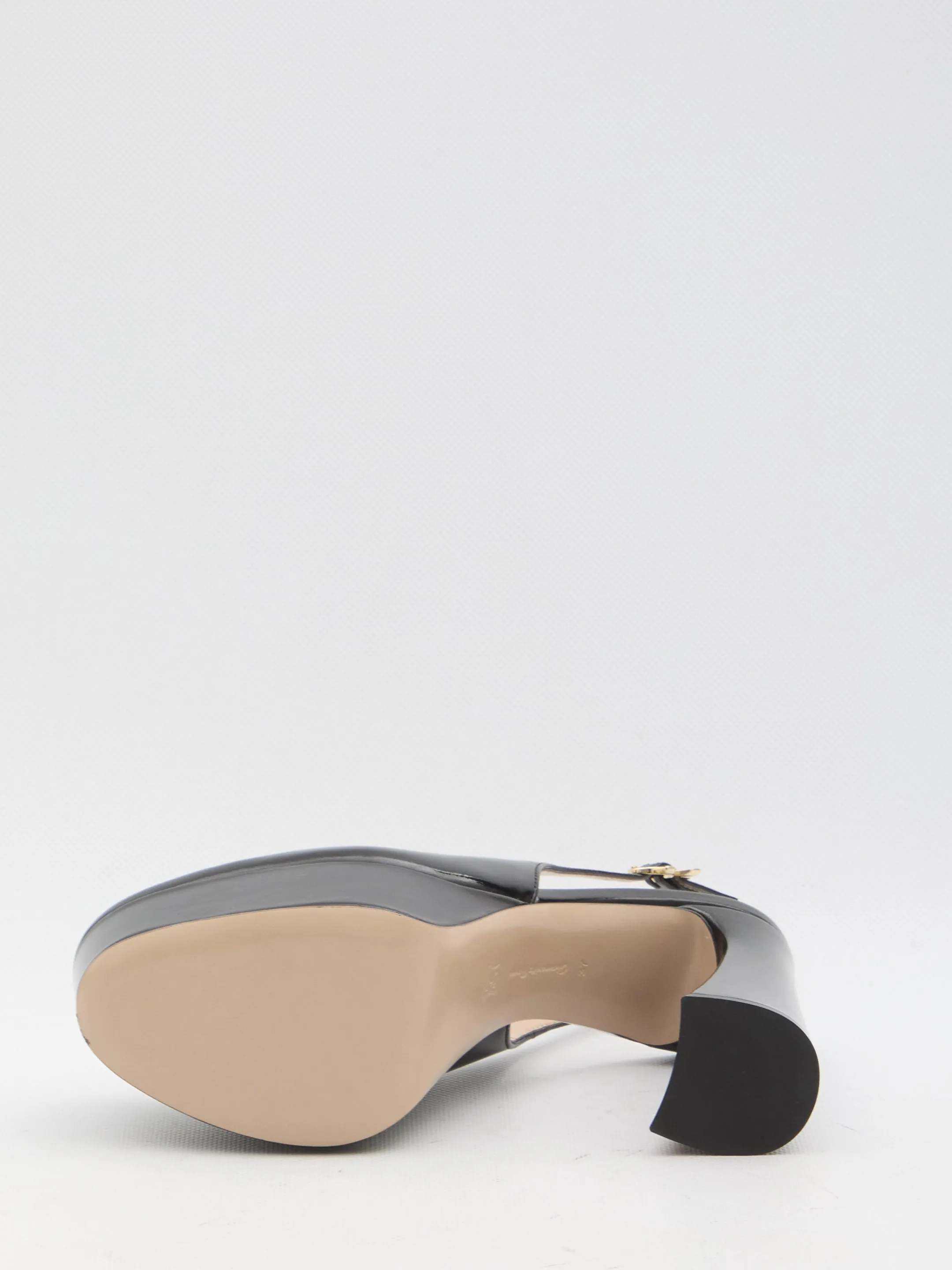 Gianvito Rossi Bessie Slingback Pumps