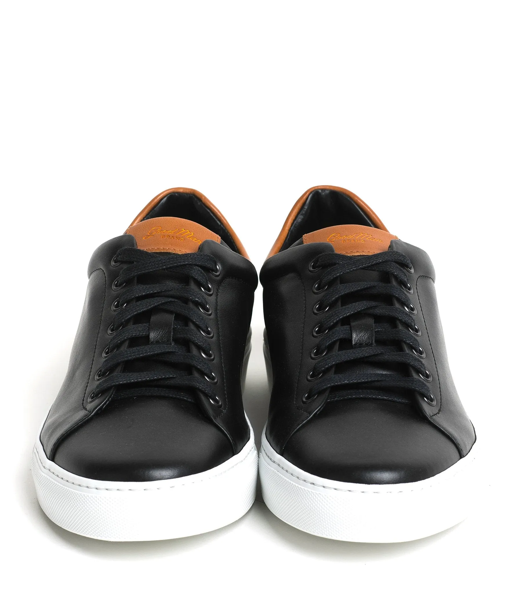 Good Man Brand - LEGEND LO TOP SNEAKER - BLACK / VACHETTA