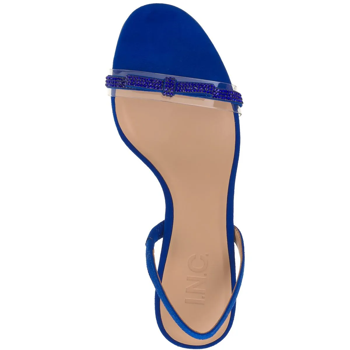 INC Womens Linette Slip On Ankle Strap Heels