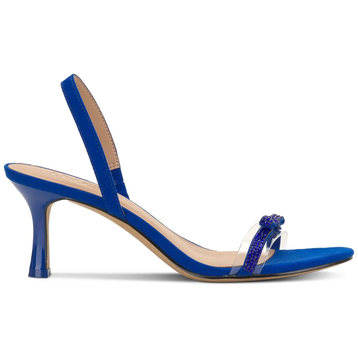 INC Womens Linette Slip On Ankle Strap Heels