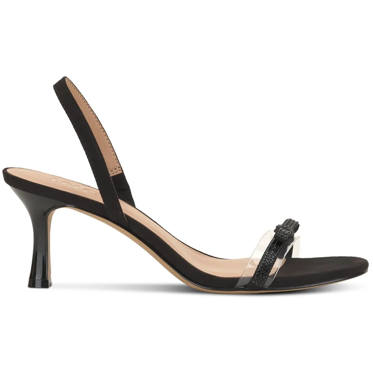 INC Womens Linette Slip On Ankle Strap Heels
