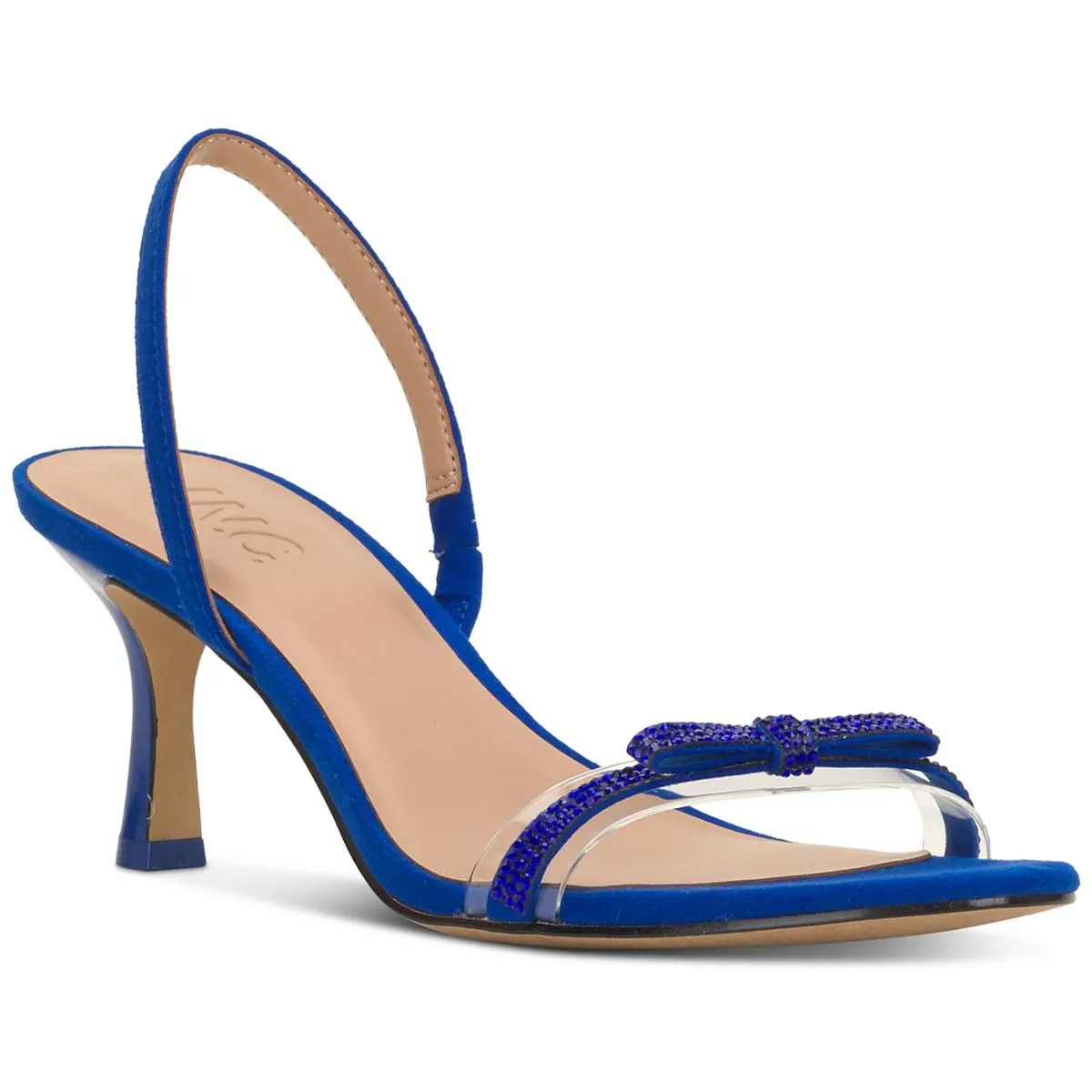 INC Womens Linette Slip On Ankle Strap Heels
