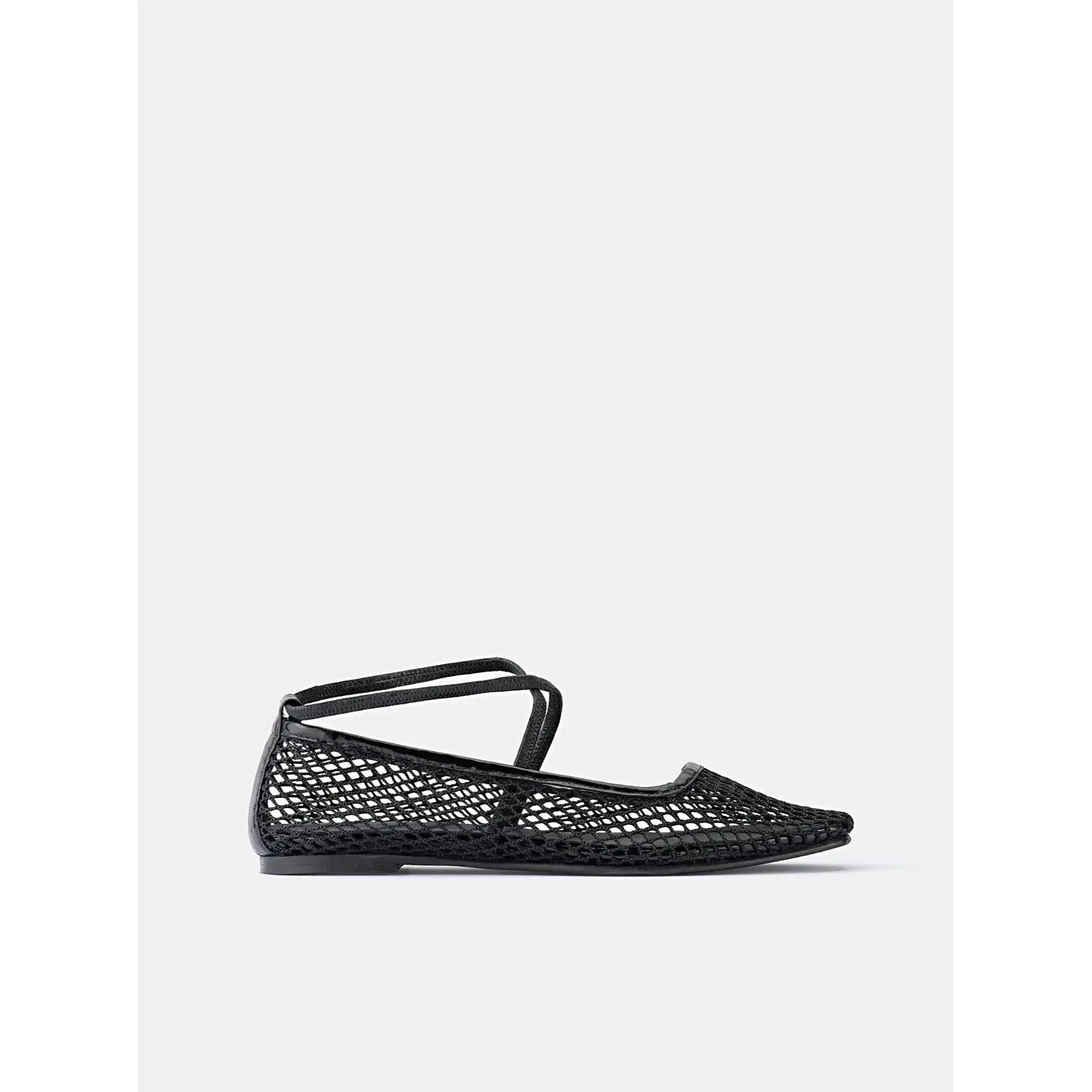 Isabella Cotton Net Ballet Flat
