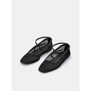 Isabella Cotton Net Ballet Flat