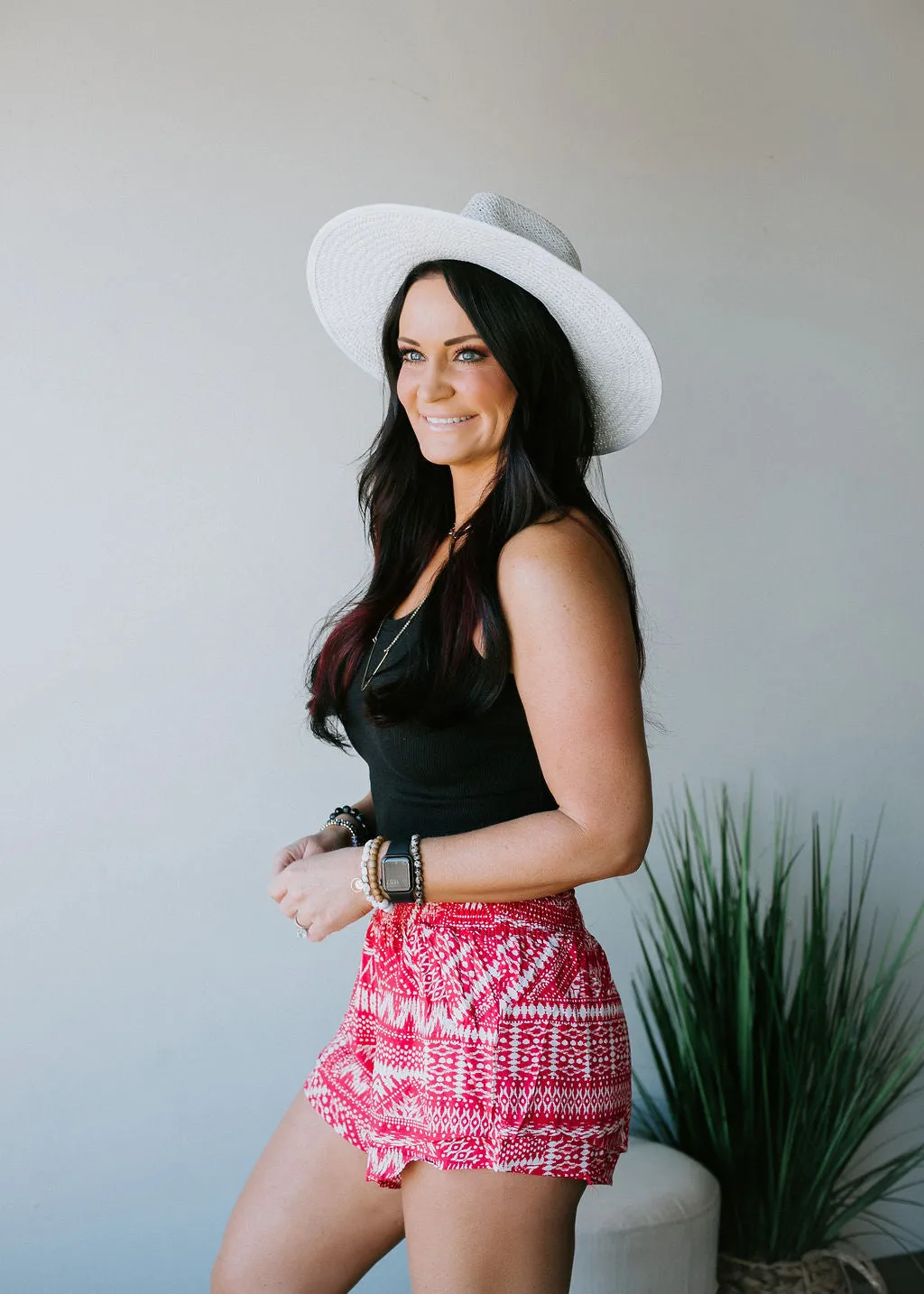 Jamila Smocked Waist Shorts FINAL SALE