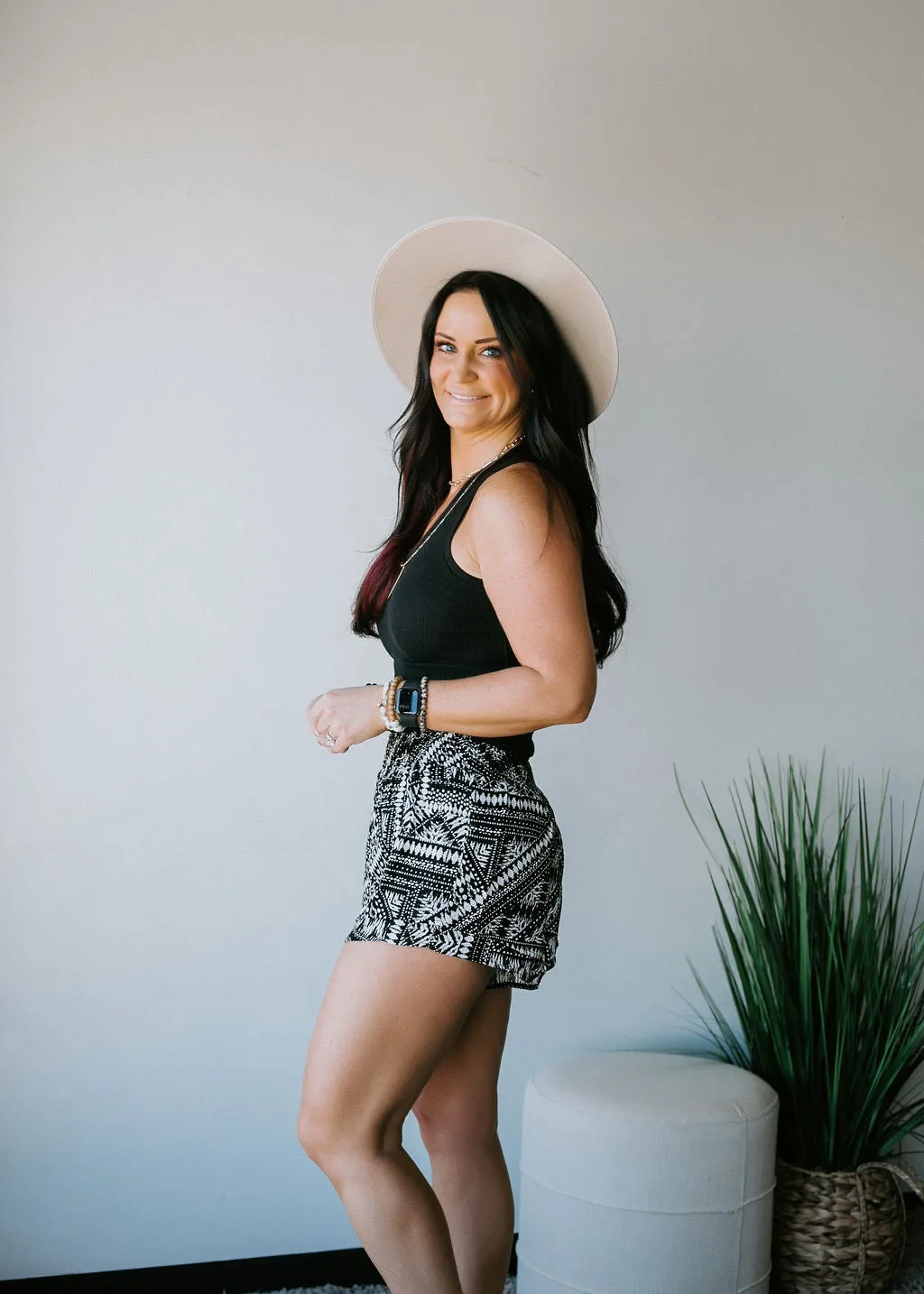 Jamila Smocked Waist Shorts FINAL SALE