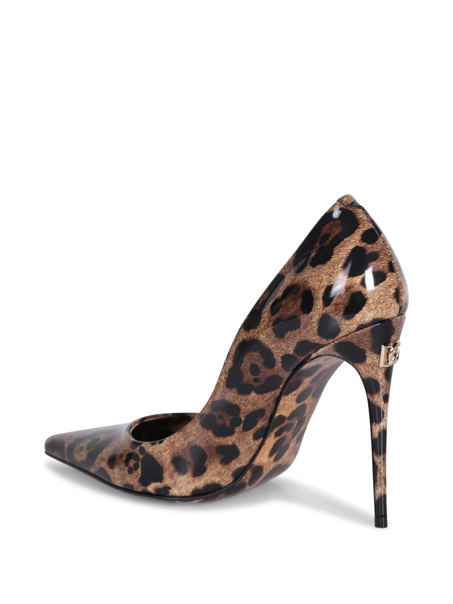 Lollo glossy printed pumps