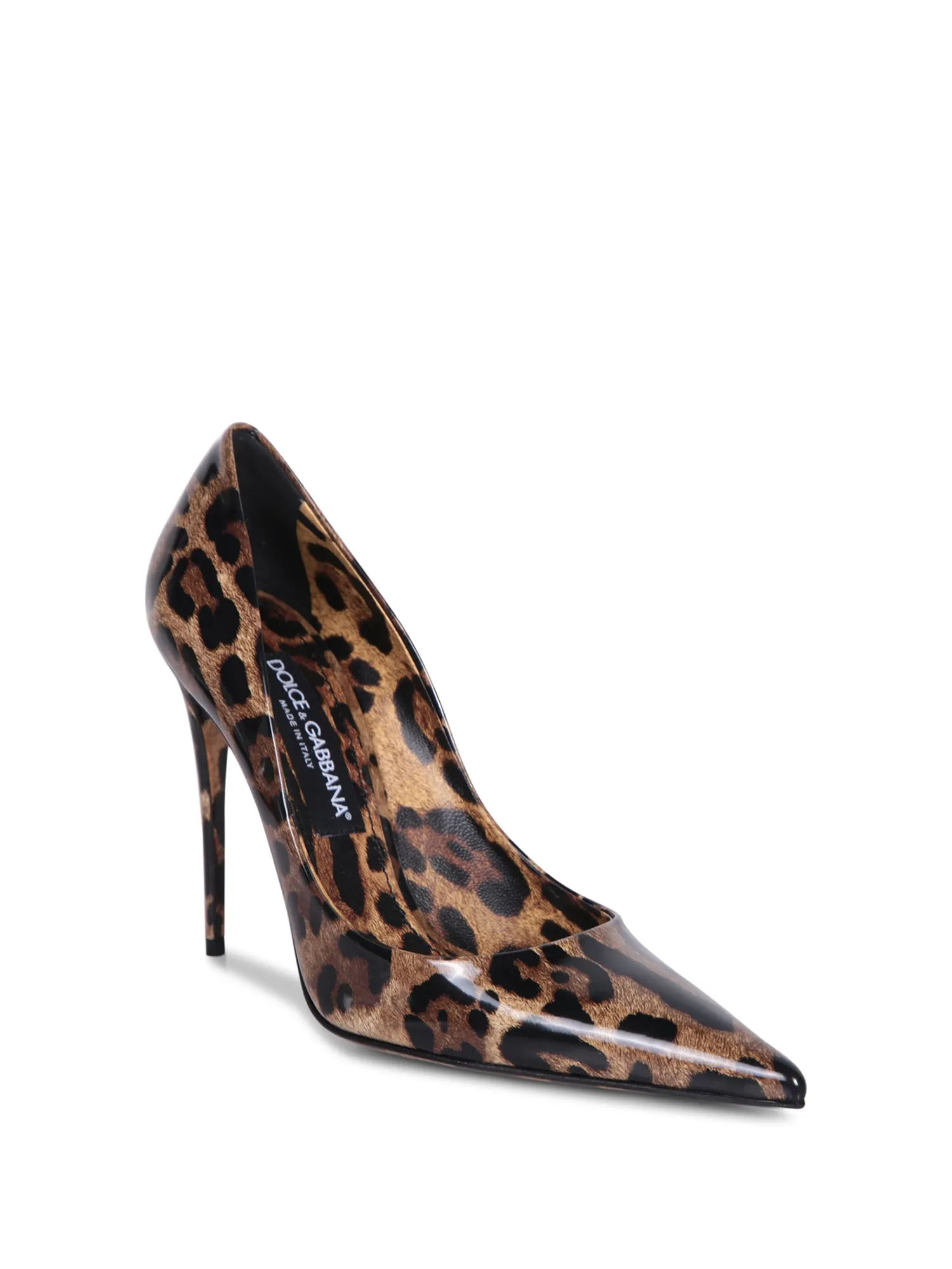 Lollo glossy printed pumps