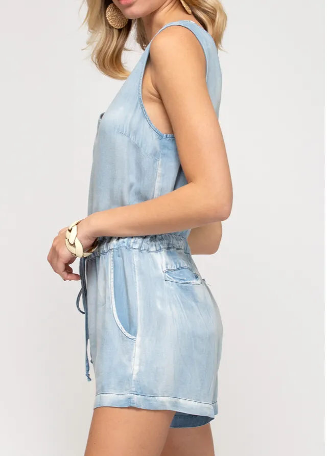 Madison Tencel Romper