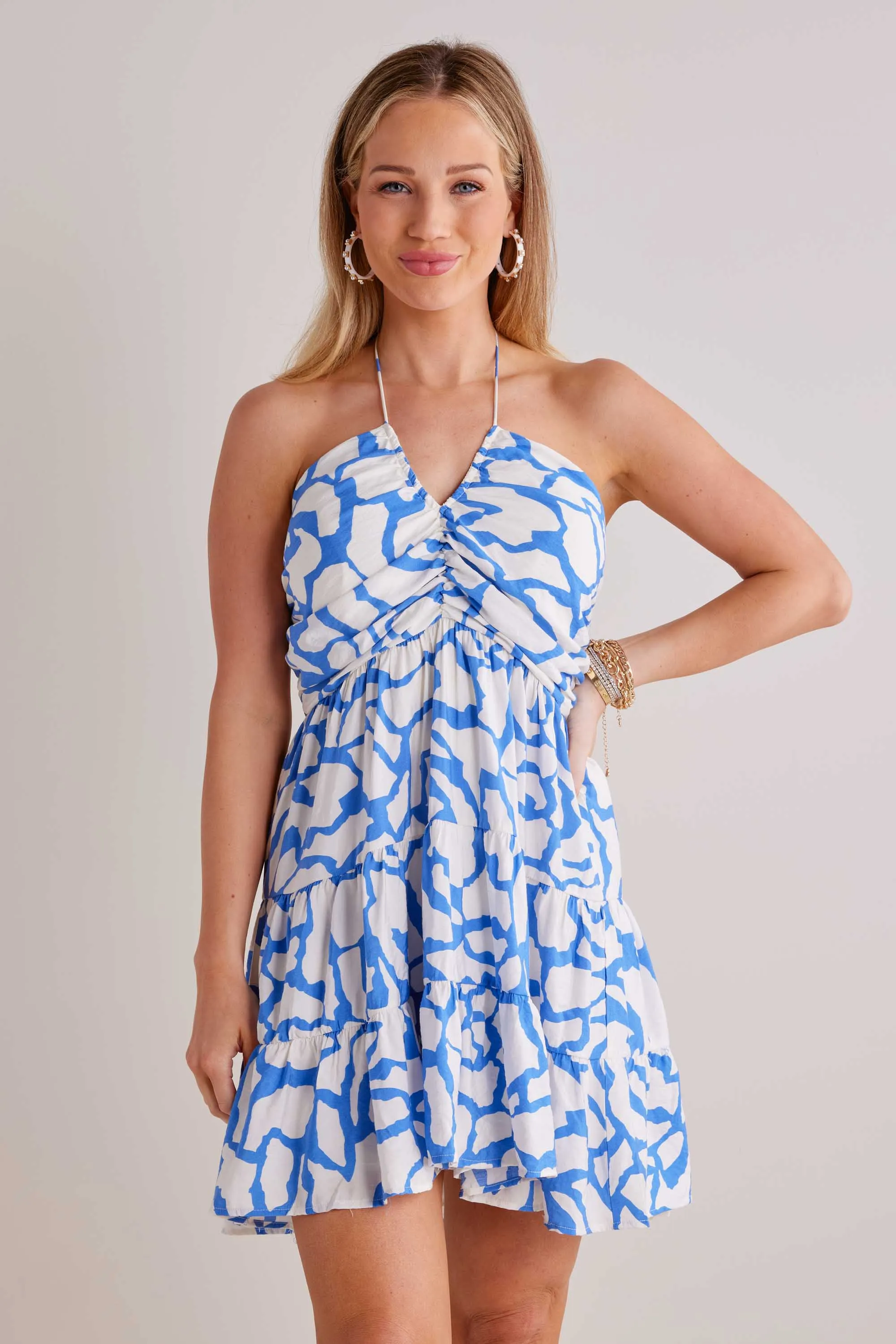 Marina Dress- Blue