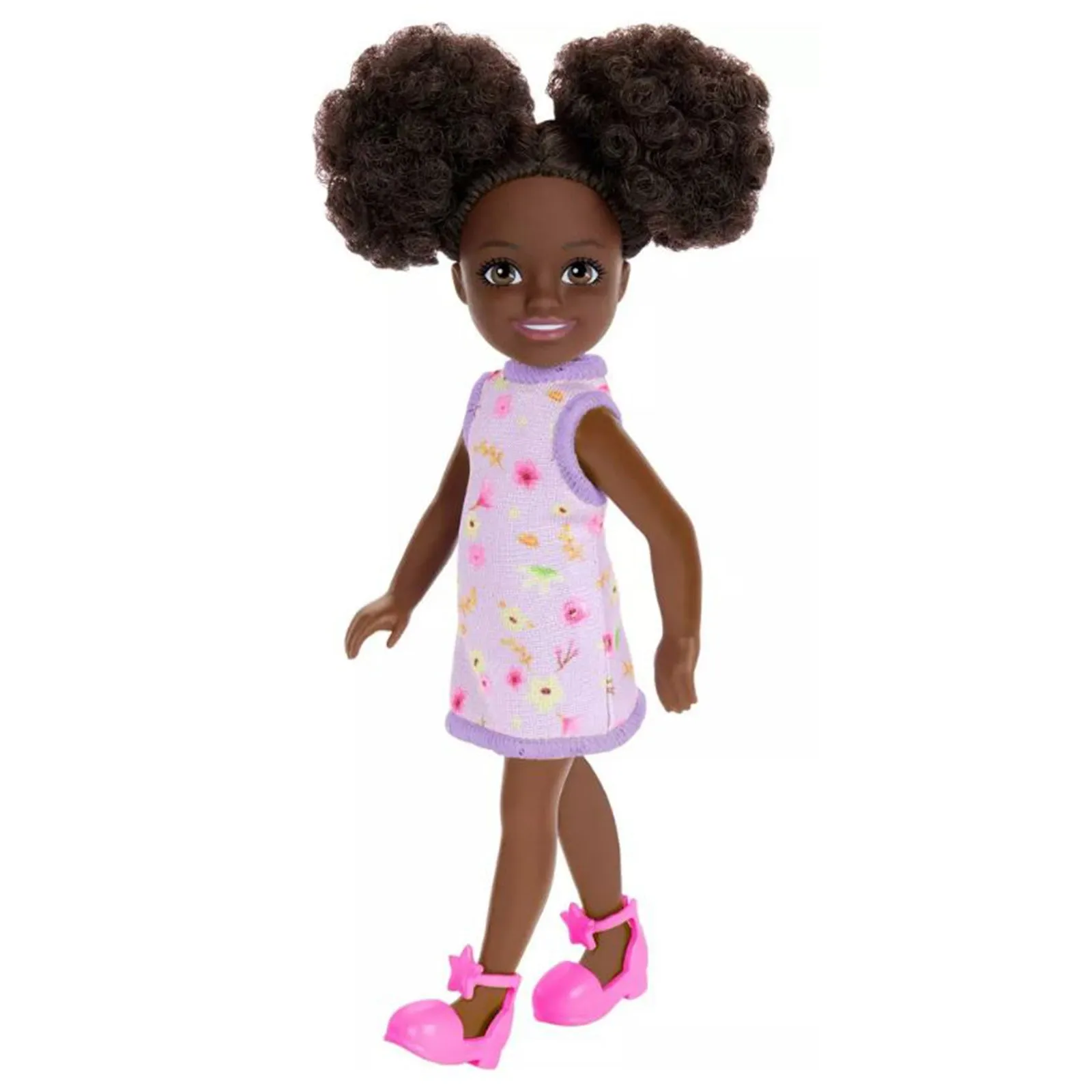 Mattel Barbie Family And Friends Club Chelsea Brunette Floral Dress Doll