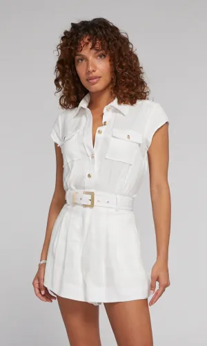 Morgan Linen Romper