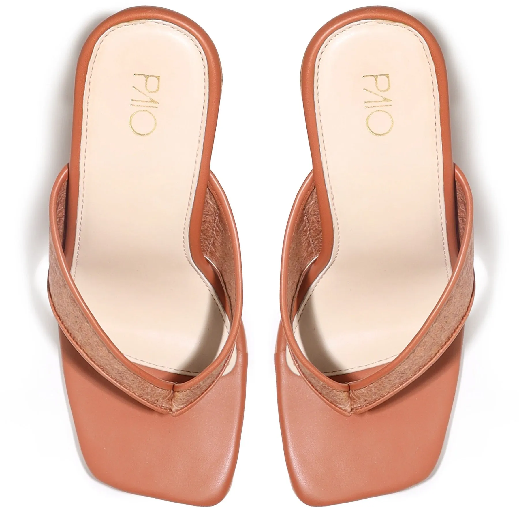Opepe Block Heels