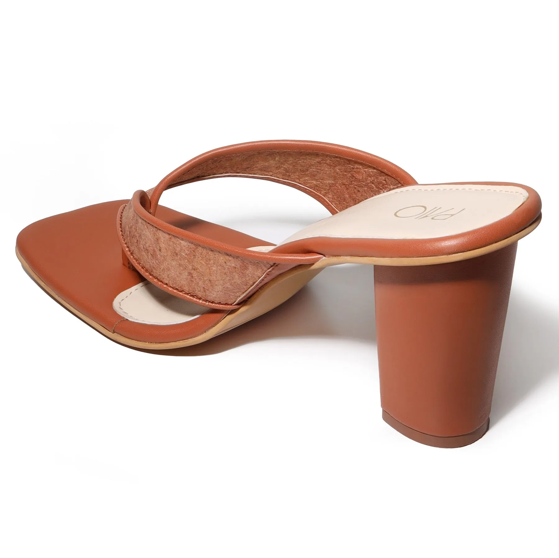 Opepe Block Heels